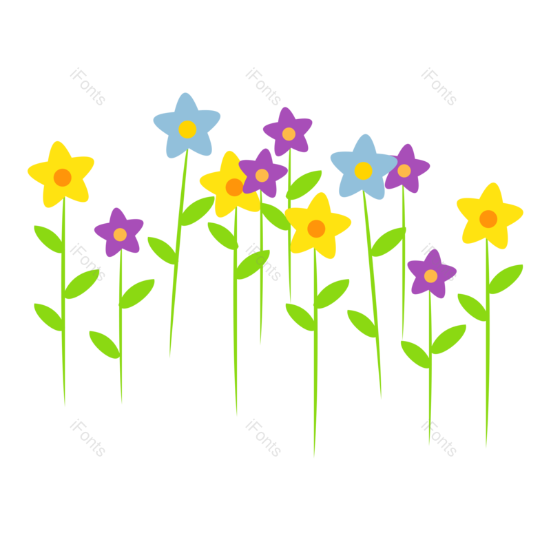 花朵图片,春季元素,春天花朵PNG,春天免抠素材